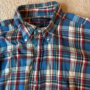 Men’s polo flannel shirt